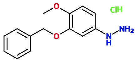 (image for) MC085291 3-Benzyloxy-4-methoxy phenyl hydrazine hydrochloride